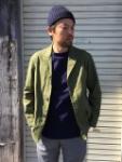 G.D.U. Leaf Jacket　(Back Satin)