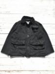 【Behind The River】 B.B.V Hunting Jacket (Black Dye) “S-M”