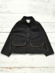 【Behind The River】 B.B.V Hunting Jacket (Black Dye) “L-XL”