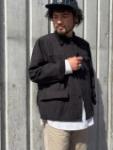 【Behind The River】 B.B.V Hunting Jacket (Black Dye) “L-XL”