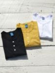 S/S HENLEY NECK TEE
