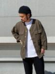 【PROPPER】　V-NECK BDU SHIRTS　(OVER DYE)