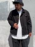 【Behind The River】 B.B.V Hunting Jacket (Black Dye) “L-XL”