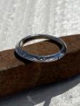 EXTRA THIN TRIANGLE RING (LEAF)