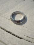 RG-0045  TRIANGLE RING (LEAF)