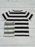 【30% OFF】　【Tieasy Authentic Classic】　HDCS Bortneck S/S Wide Border Basque Shirt