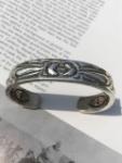 【Ray Adakai】　Double Stamp Bracelet　(M)