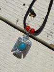 NL-0090　THUNDERBIRD PENDANT (TURQUOISE)