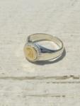EFRG-0036 EAGLE HEAD STAMPED RING No.36