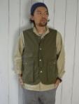 Plant Hunter Vest　(Weeds Poplin)