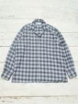 CAMP COLLAR SHIRT (FLANNEL PLAID) “NR別注”