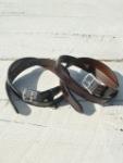 【TORY LEATHER】 STIRRUP LEATHER BUCKLE　BELT