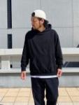 L/S PULLOVER HOOD TEE