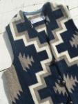 【OAXACA】　RUG VEST “DOUBLE CROSS”