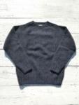 Crew Neck Saddle Shetland (Heavy Weight)