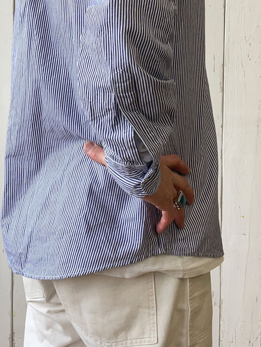 2 BROAD  L/S B.D　(Stripe)　