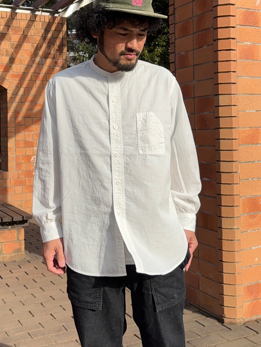 Band Collar Shirt MV (Classic Chambray)