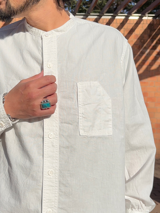 Band Collar Shirt MV (Classic Chambray)