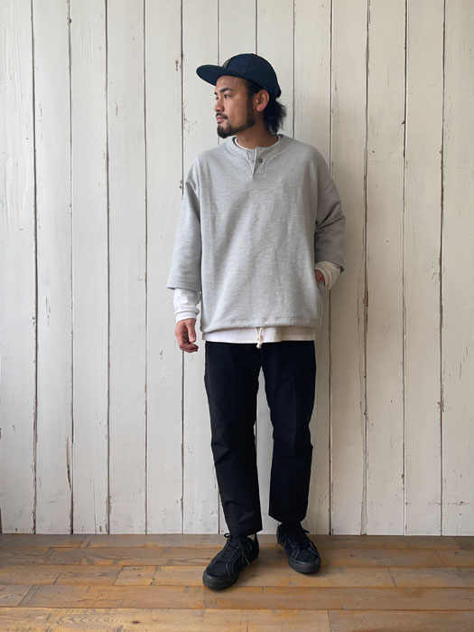 GG Sweat HIMO Henley　(NR別注)