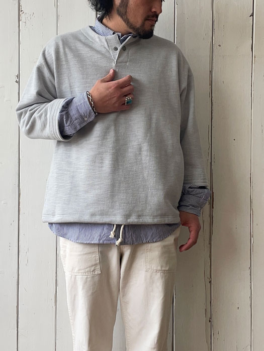 GG Sweat HIMO Henley　(NR別注)