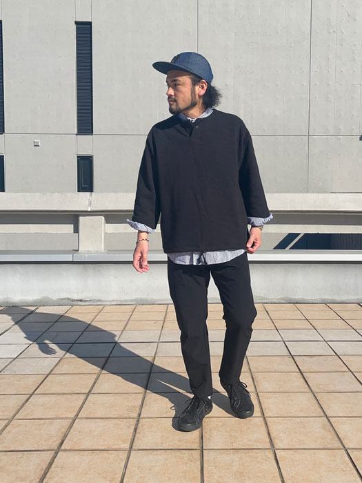 GG Sweat HIMO Henley　(NR別注)