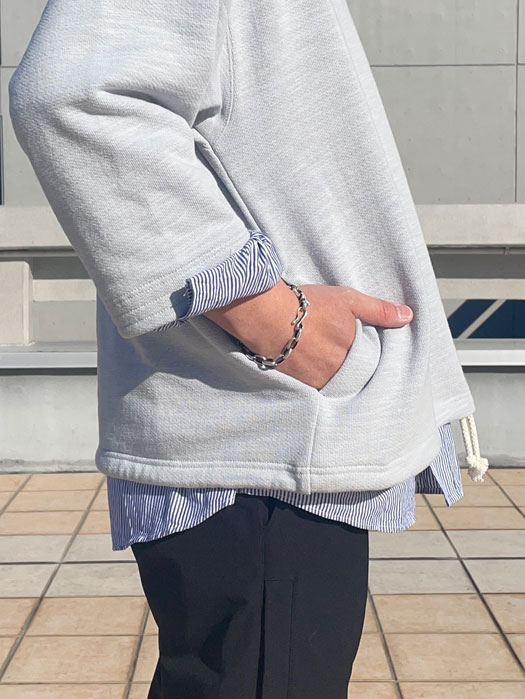 GG Sweat HIMO Henley　(NR別注)