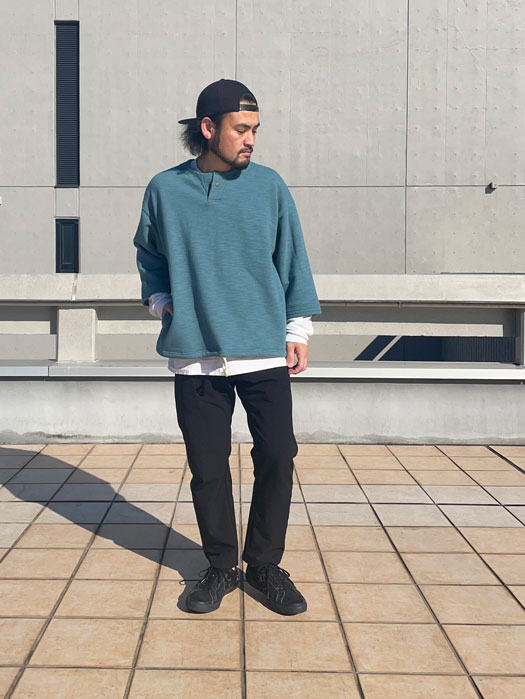 GG Sweat HIMO Henley　(NR別注)