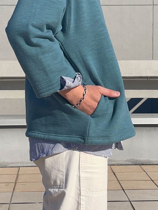 GG Sweat HIMO Henley　(NR別注)