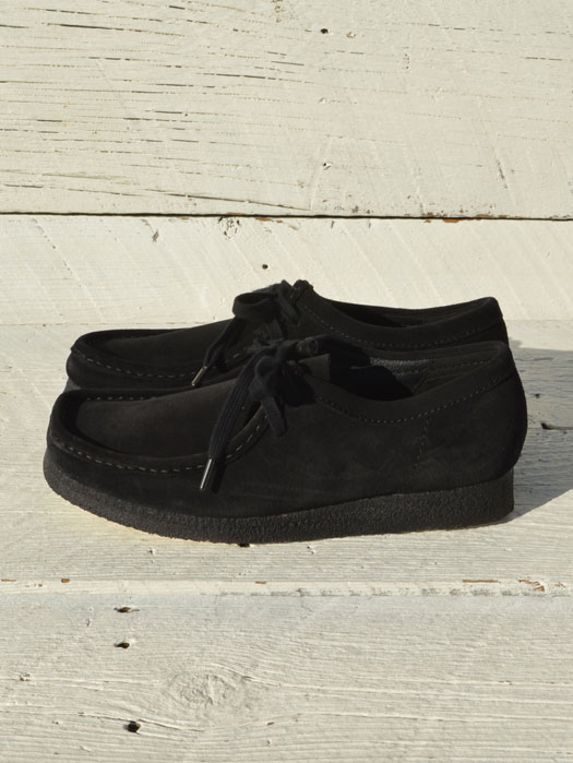 【Clarks ORIGINALS】　Wallabee　(Black Suede)