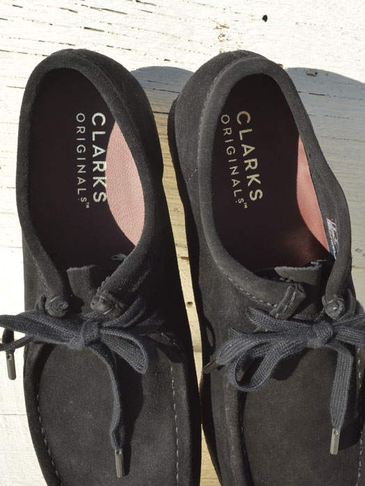【Clarks ORIGINALS】　Wallabee　(Black Suede)