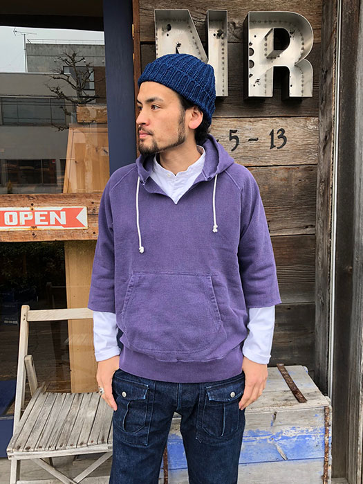 CUT OFF P/O HOOD SWEAT