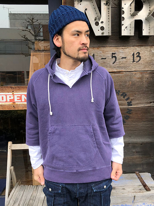 CUT OFF P/O HOOD SWEAT