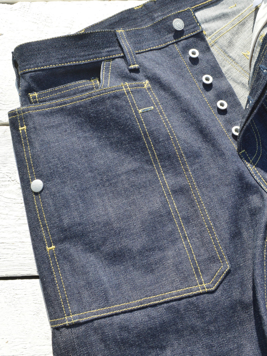 Fall Leaf R Pants　(14oz Denim)