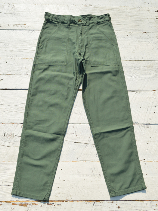 【GUNG HO】 4 Pocket Fatigue (Back Satin)　