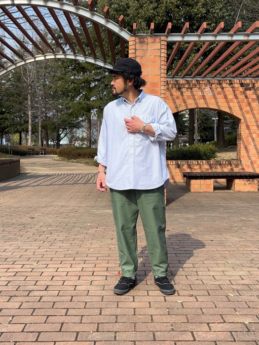 【GUNG HO】 4 Pocket Fatigue (Back Satin)　