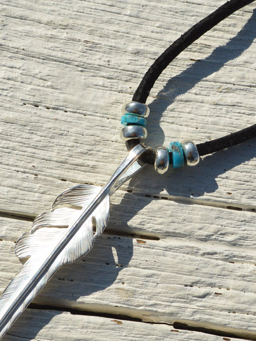 L-0010　TURQUOISE BEAD (S) (SET OF 2)