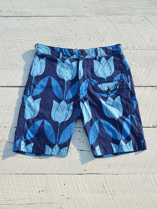 Ghurka Short (Tulip Print)　