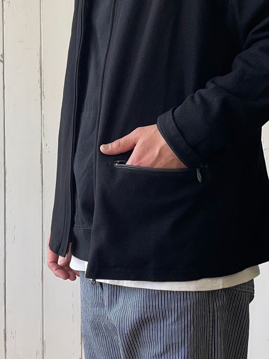 E-Z Zip Cardigan (Honeycomb Pique)