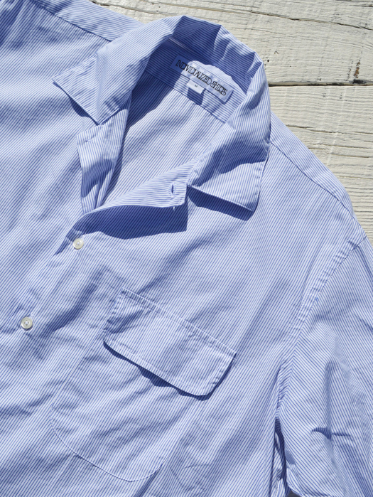 CAMP COLLAR SHIRT (PENCIL STRIPE) “NR別注”
