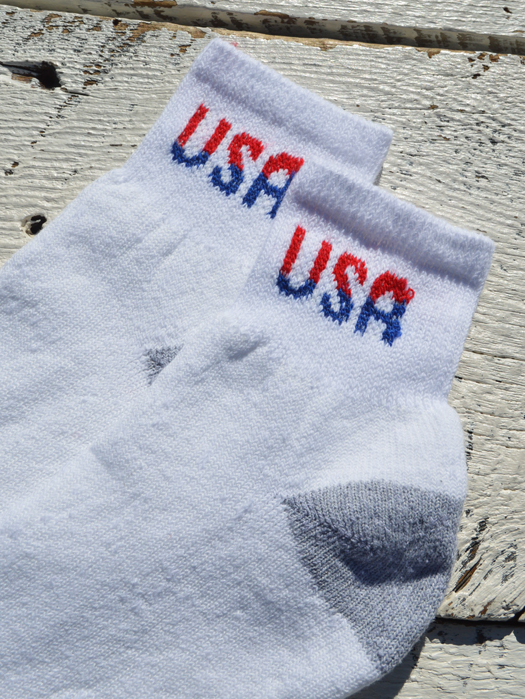【RAILROAD SOCKS】 Health Trak Quarter Socks (USA)