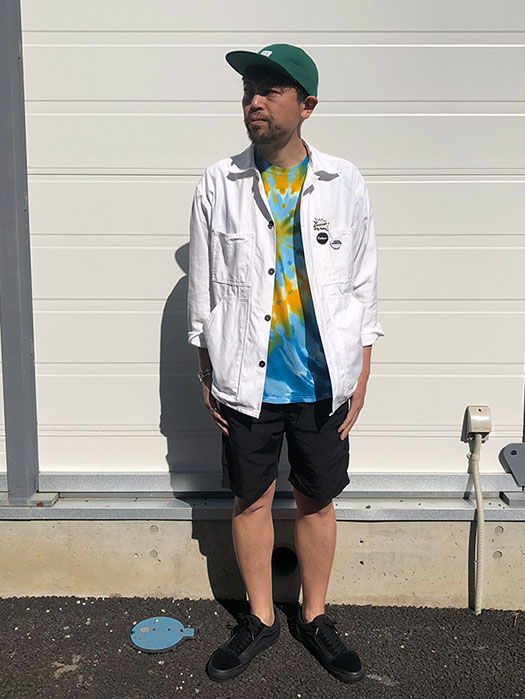 【Red Dog】 S/S Tie Dye Tee
