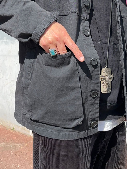 Digs Crew Carde Jacket (Slab Back Satin)
