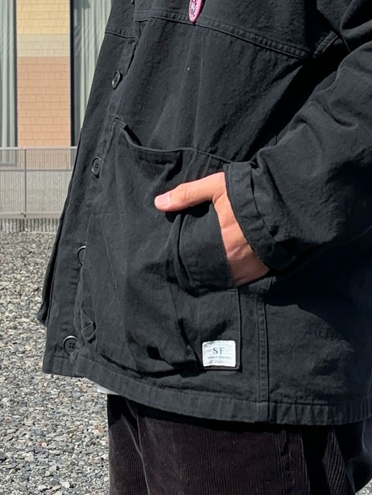 Digs Crew Carde Jacket (Slab Back Satin)