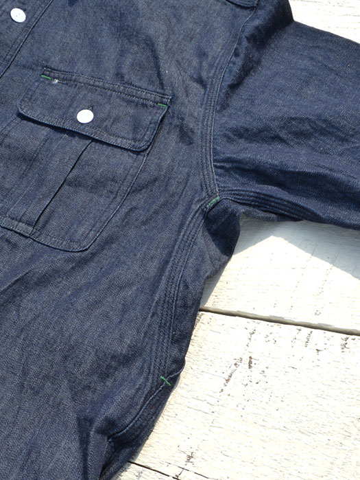 Botanical Scout Apron Shirt (6.5oz Organic Denim)