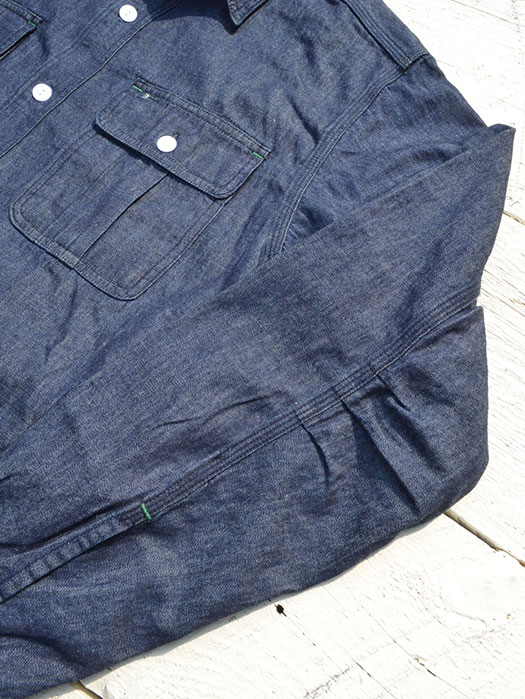 Botanical Scout Apron Shirt (6.5oz Organic Denim)