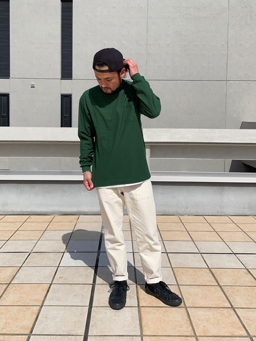 【Cal Cru】　Ridge L/S Pocket T-Shirts