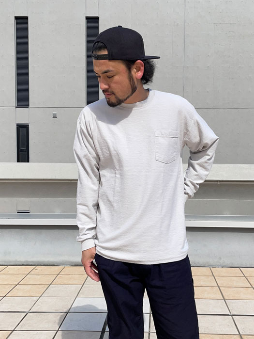 【Cal Cru】　Ridge L/S Pocket T-Shirts