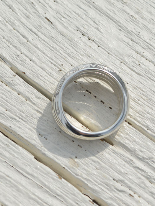 RG-0106 EXTRA THIN TRIANGLE TRINITY RING