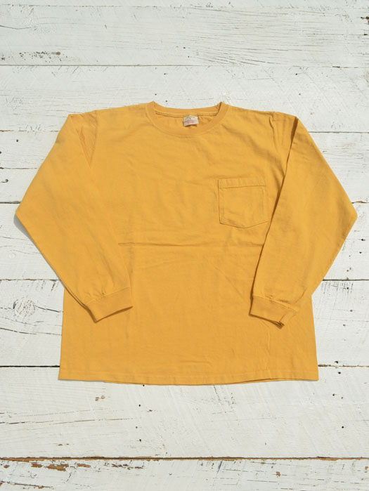 L/S CREW POCKET Tee