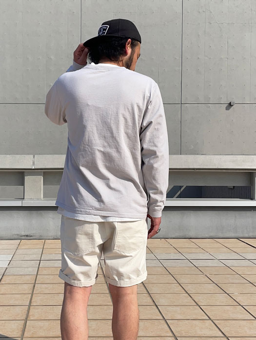 L/S CREW POCKET Tee